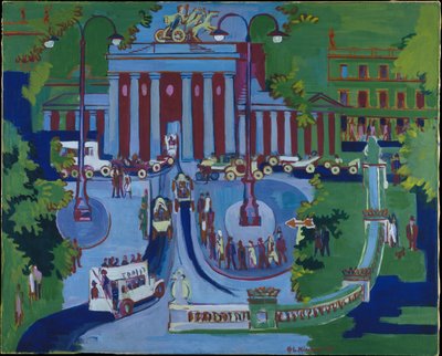 Brandenburger Tor von Ernst Ludwig Kirchner