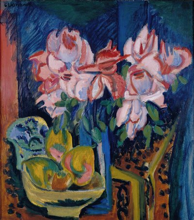 Rosa Rosen von Ernst Ludwig Kirchner