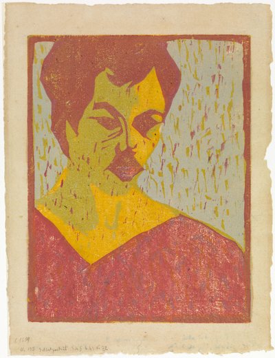 Selbstporträt von Ernst Ludwig Kirchner