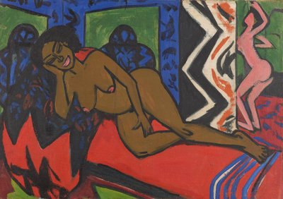 Schlafende Milli von Ernst Ludwig Kirchner