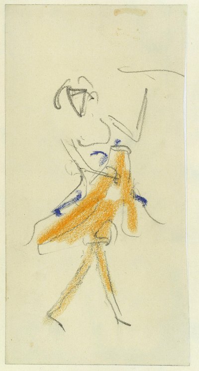 Eine Tänzerin von Ernst Ludwig Kirchner