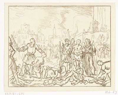 Felicitas und ihre sieben Söhne enthauptet von Ernst Willem Jan Bagelaar