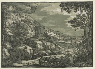 Arkadische Landschaft von Esaias van de Velde
