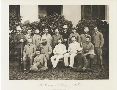 Zarewitsch Nikolaus Alexandrowitsch von Russland besucht Indien, 1891 von Esper Esperovich Ukhtomsky
