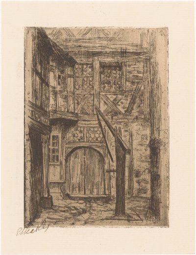 Rothenburg von Etha Fles (signed by artist)