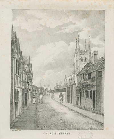 Tamworth - Church Street von Etienne Bruno Hamel