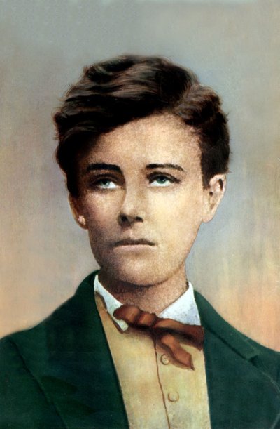Arthur Rimbaud (1854-1891), französischer Dichter von Etienne Carjat