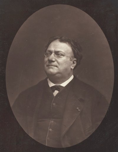 Charles Monselet, ca. 1876 von Etienne Carjat