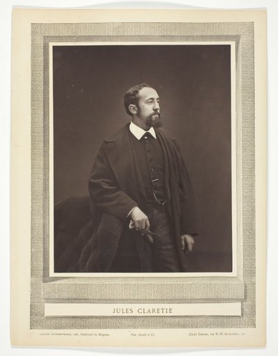 Jules Claretie von Etienne Carjat