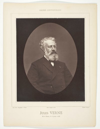 Jules Verne von Etienne Carjat