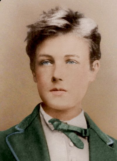 Porträt von Arthur Rimbaud im Alter von 17 Jahren, 1871 von Etienne Carjat