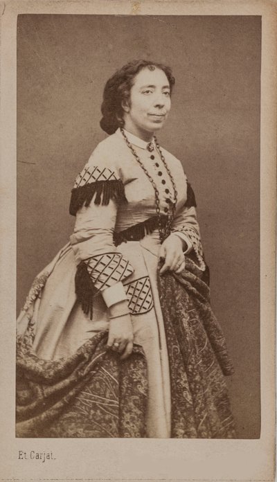 Porträt der Sängerin und Komponistin Pauline Viardot 1821-1910, zwischen 1860 und 1865 von Etienne Carjat