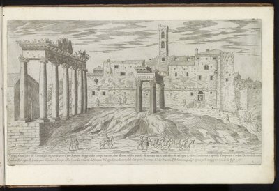 Forum Romanum in Rom von Etienne Duperac