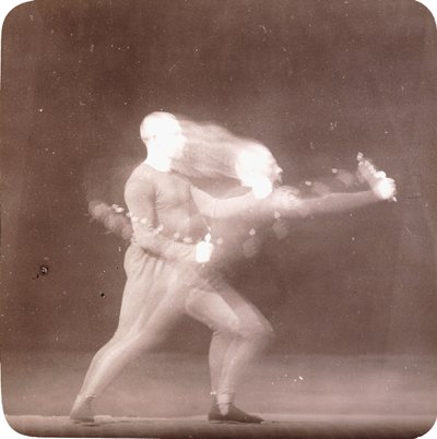 Chronofotografie der Bewegungen eines Boxers, um 1890 von Etienne Jules Marey