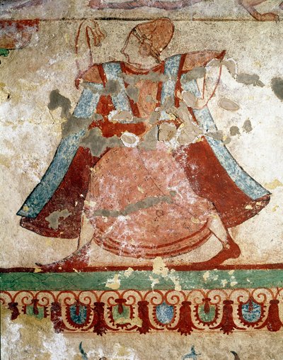Tänzerin mit langer Tunika (Detail) von Etruscan