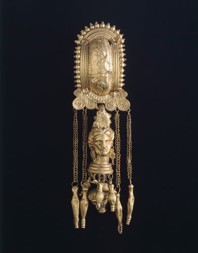Ohrring aus Todi (Umbrien). Etruskische Zivilisation, 4. Jahrhundert v. Chr. von Etruscan