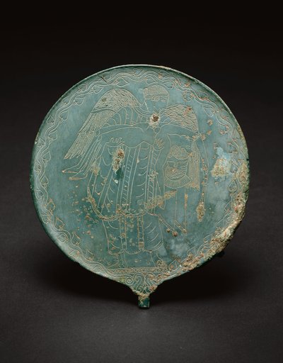 Handspiegel, 470 v. Chr. - 450 v. Chr. von Etruscan