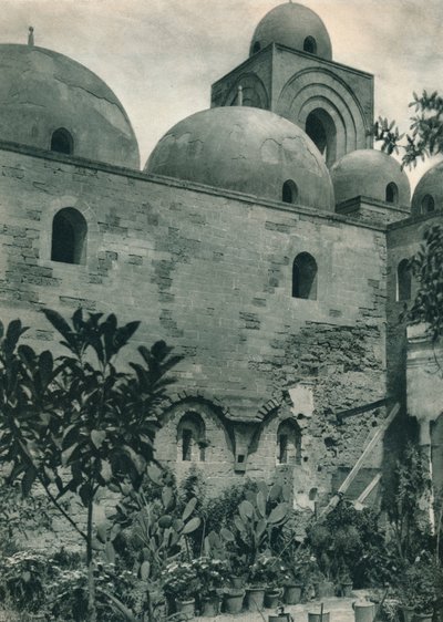 Kirche San Giovanni degli Eremiti, Palermo, Sizilien, Italien, 1927 von Eugen Poppel