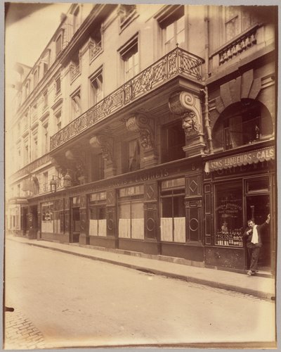 [6-8 rue de Valois] von Eugène Atget