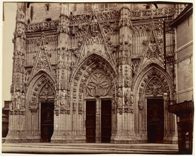 Abbeville, Saint-Vulfran von Eugène Atget