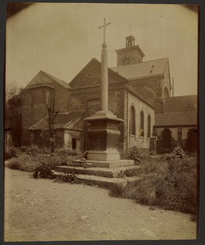 Alter Friedhof Sainte-Marguerite, Rue Saint-Bernard von Eugène Atget