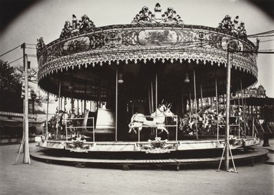 Karussell von Eugène Atget