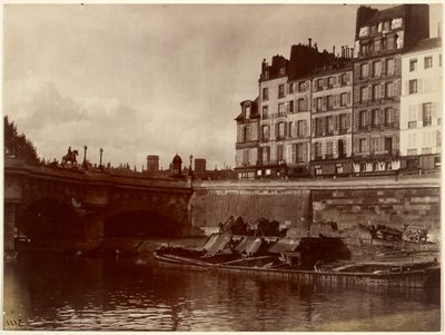 Ecke der Pont Neuf von Eugène Atget