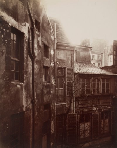 Hof von Rouen von Eugène Atget