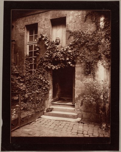 Hof von Rouen von Eugène Atget