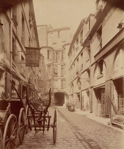 Cour du Dragon (Drachenhof) von Eugène Atget