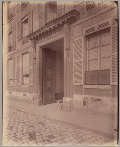 Hôtel Richelieu, 18 quai de Béthune von Eugène Atget