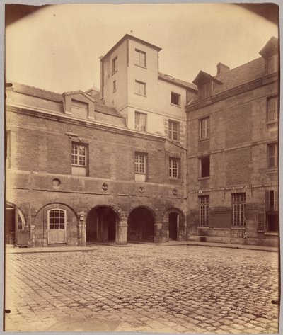 Hôtel Scipion Sardini von Eugène Atget