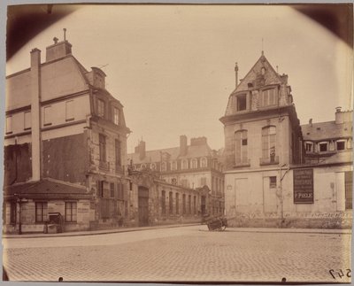 Hôtel de Vendôme, 3-5 rue Béranger von Eugène Atget