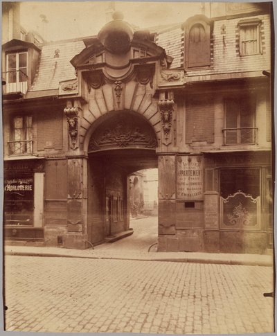 Hôtel du Magistrat de Bordeaux, 30 rue des Francs-Bourgeois von Eugène Atget