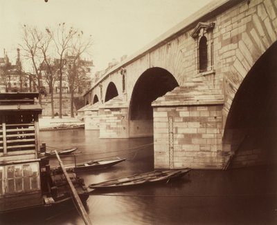 Die Pont Marie von Eugène Atget