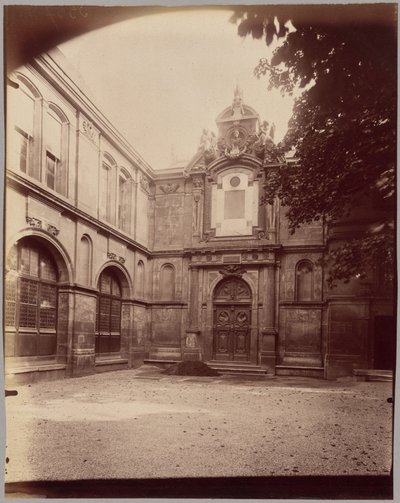 [Petit Luxembourg, Tor des Oratoriums von Marie de Médicis] von Eugène Atget