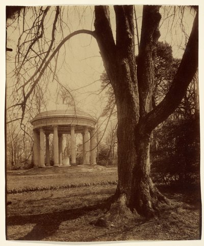 Petit Trianon (Der Tempel der Liebe, Petit Trianon) von Eugène Atget