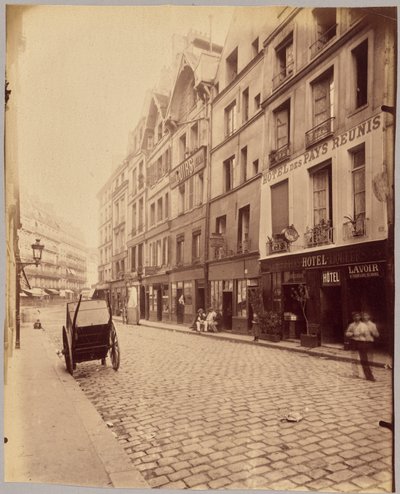 Rue Galande von Eugène Atget