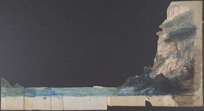 Entwurf für ein Bühnenbild an der Opéra, Paris, 1830-90 von Eugene Ciceri