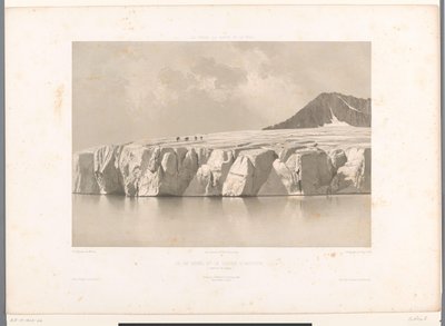 Blick auf den Märjelensee und den Aletschgletscher von Eugene Ciceri