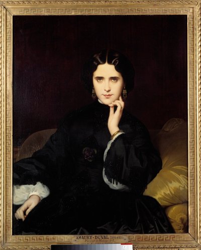 Porträt von Madame de Loynes (1837-1908) von Eugene Emmanuel Amaury Duval