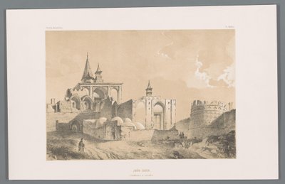Imamzadeh-Grabmal bei Kashan von Eugene Flandin
