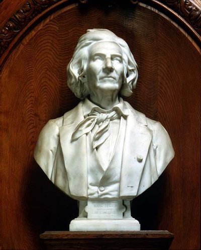 Porträtbüste von Marc Seguin, Architekt und Ingenieur von Eugene Guillaume