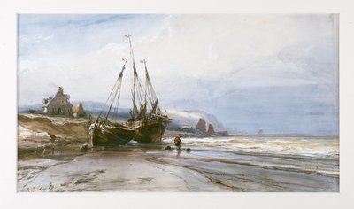 Fischerboote von Eugene Isabey
