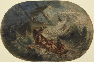 Schiffswrack von Eugene Isabey