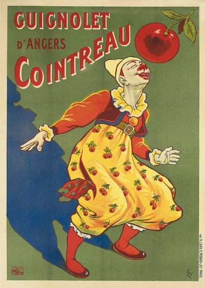Werbeplakat für Guignolet