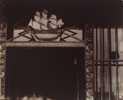 Au Petit Dunkerque, 3 quai Conti von Eugène Atget