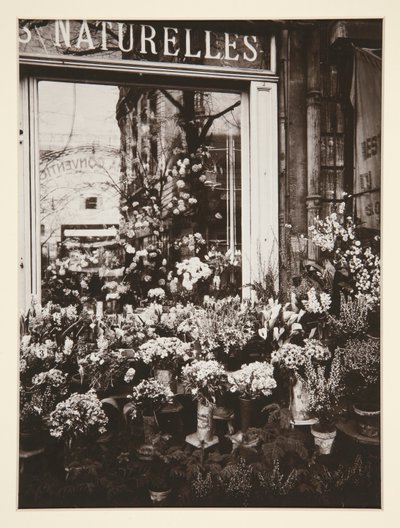 Blumenladen von Eugène Atget