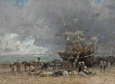 Rückkehr des Terre-Neuvier von Eugène Boudin