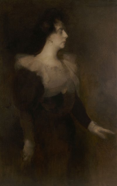 Porträt von Pauline Ménard-Dorian 1870-1941, ca. 1890 von Eugène Carrière